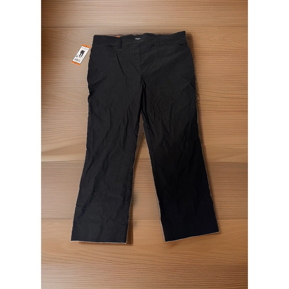 Hilary Radley Pants Womens XXL Black Slacks Preppy Dark Academia Work Wear